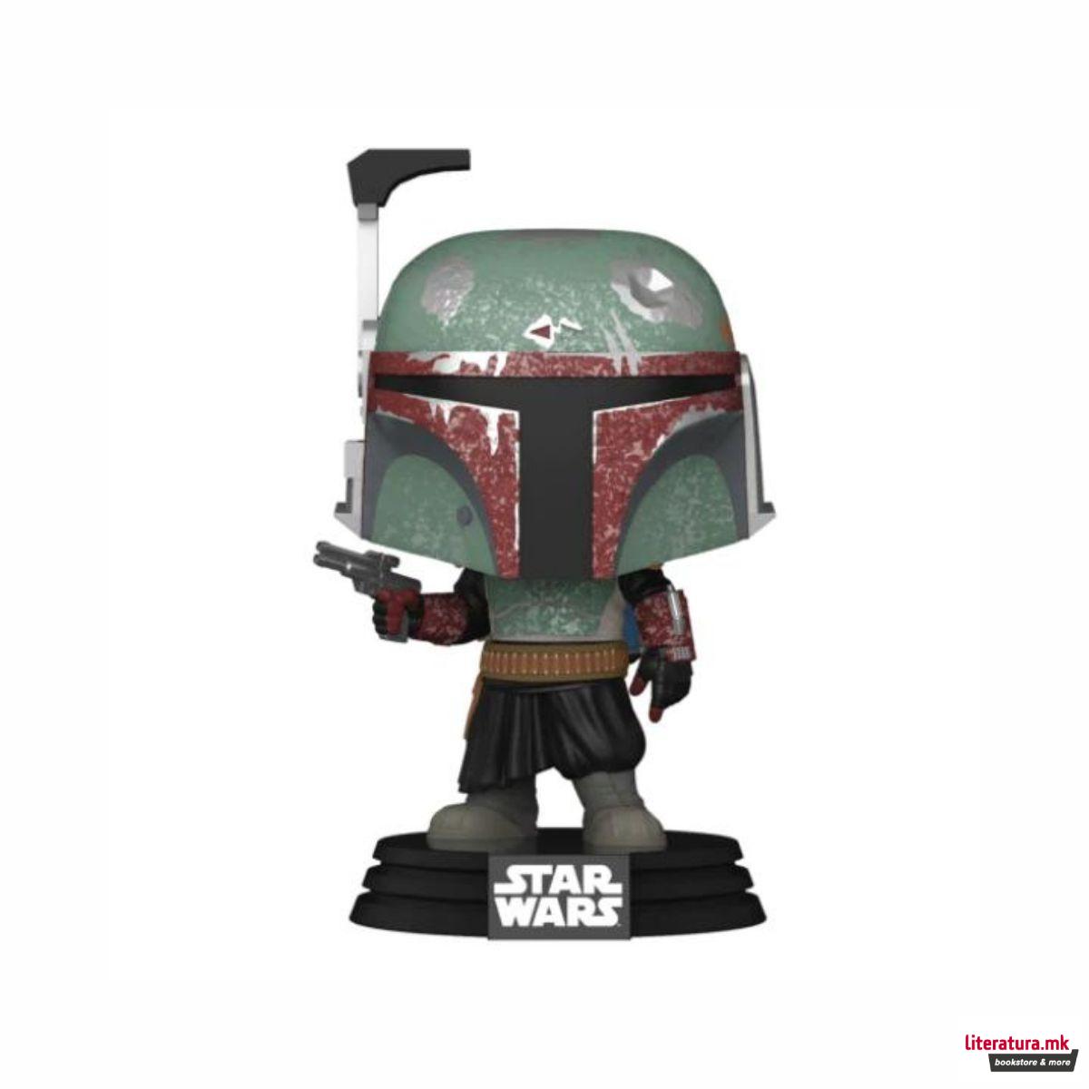 Фигура, Pop!, Star Wars: The Mandalorian - Boba Fett 