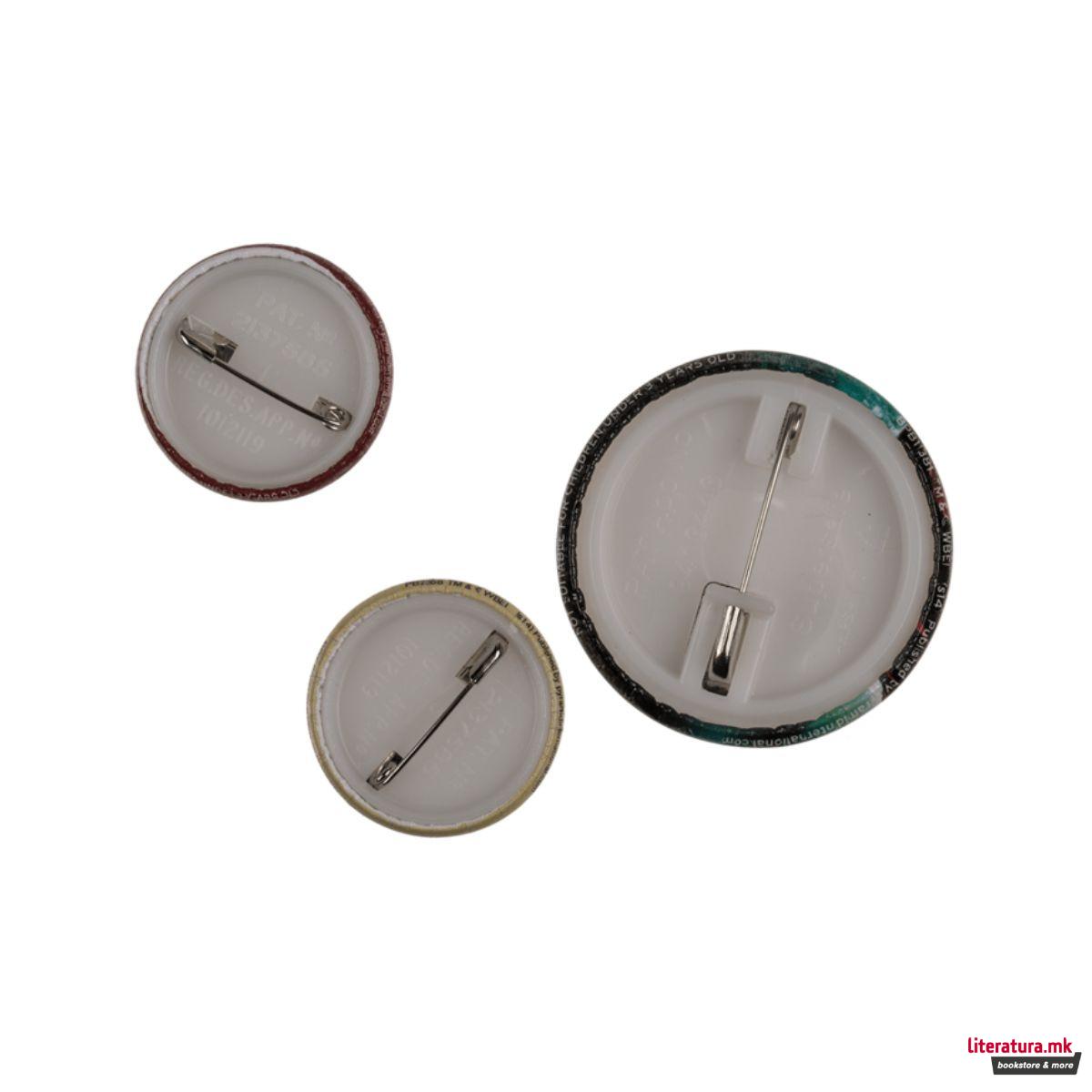 Сет од 5 беџови - Harry Potter 