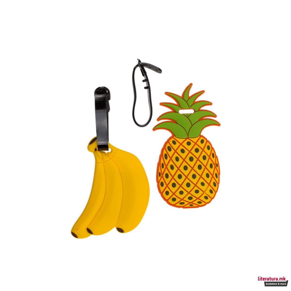 Пластичен таг за багаж, Fancy Collection, 12 дизајни 