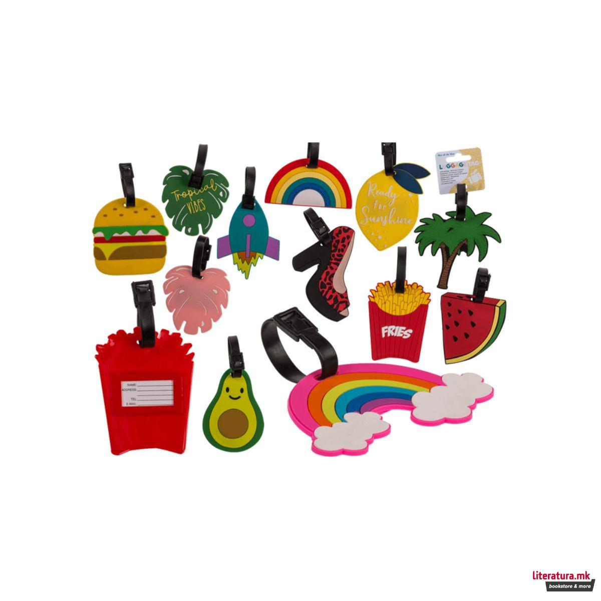 Таг за багаж, Vacation Vibes, 12 дизајни 