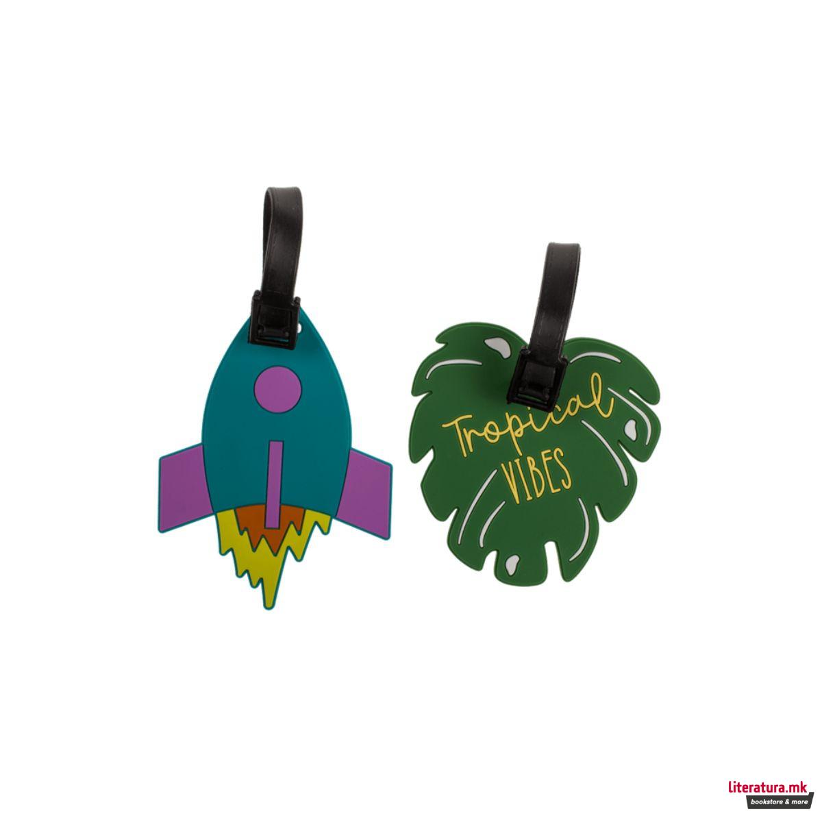 Таг за багаж, Vacation Vibes, 12 дизајни 