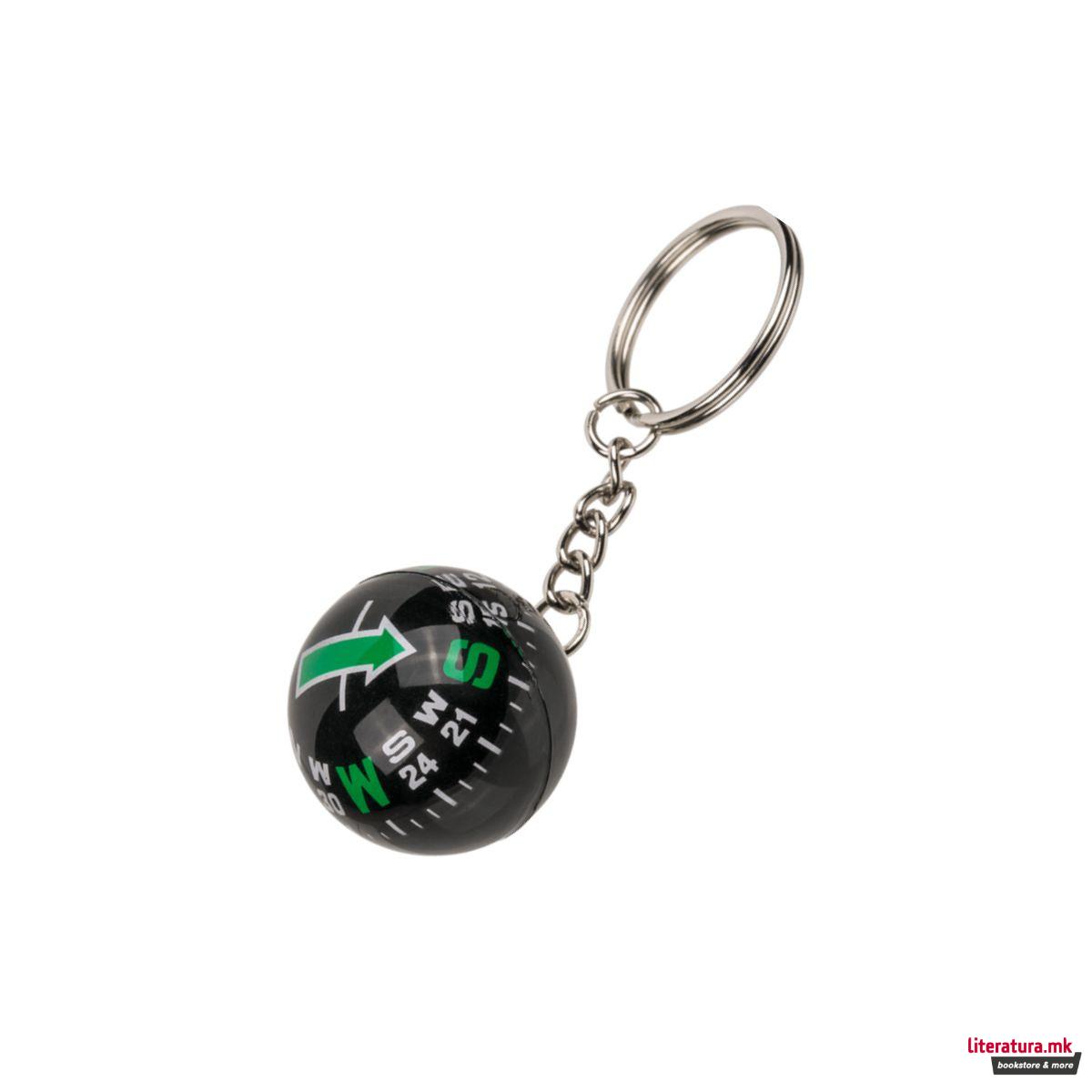 Приврзок за клучеви - Компас 