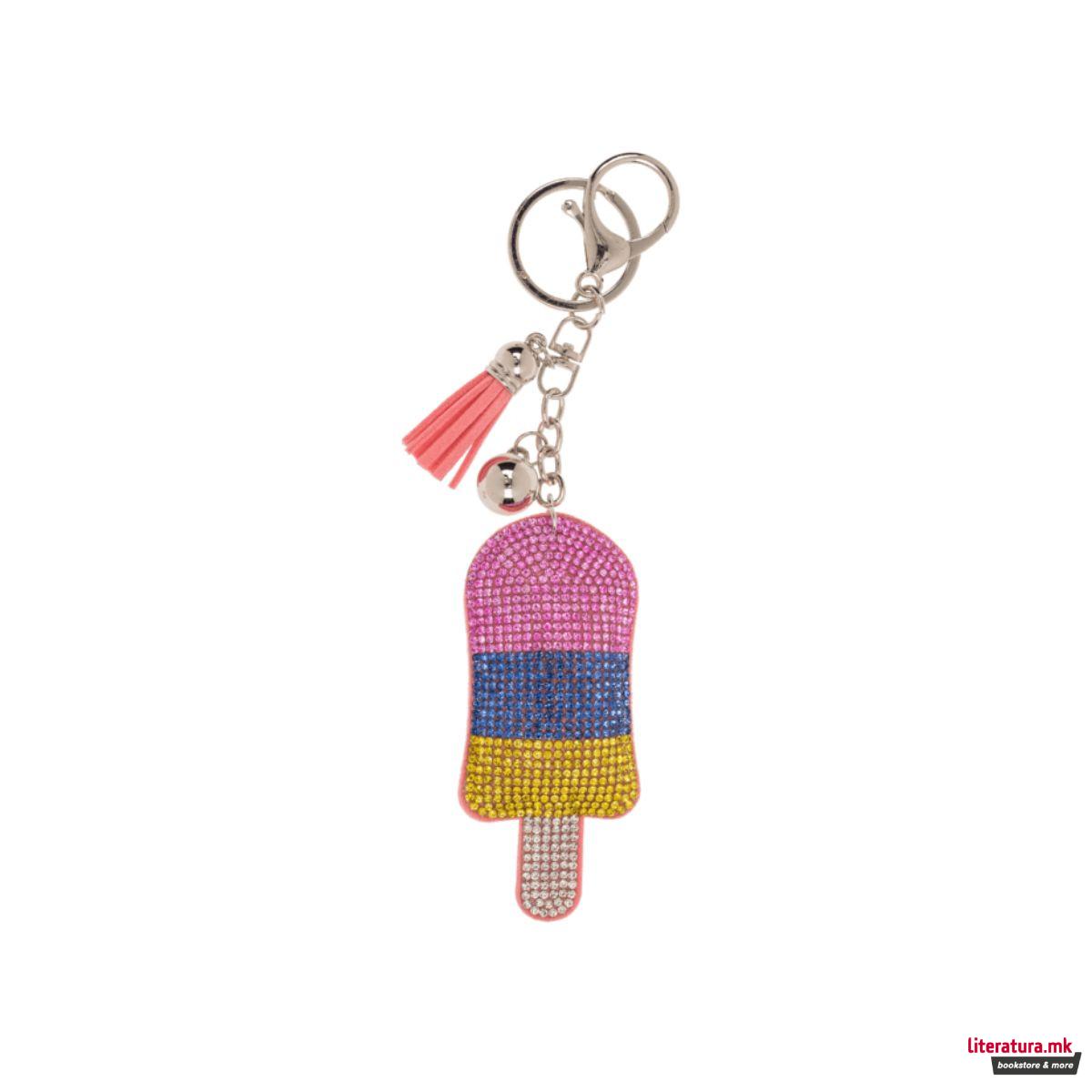 Приврзок за клучеви, Tropical Sequins, 8 дизајни 