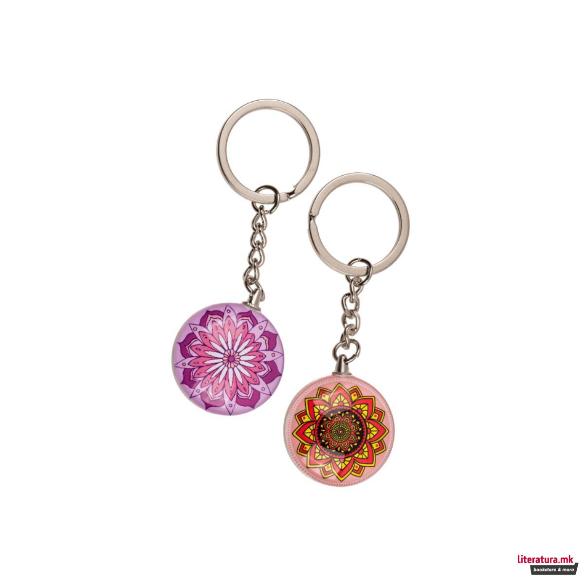 Приврзок за клучеви, Mandala, 6 дизајни 