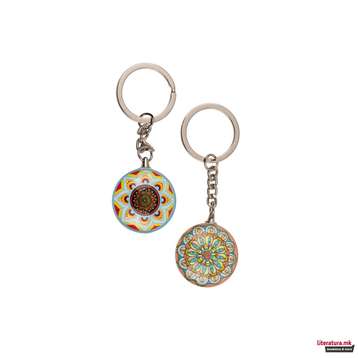 Приврзок за клучеви, Mandala, 6 дизајни 