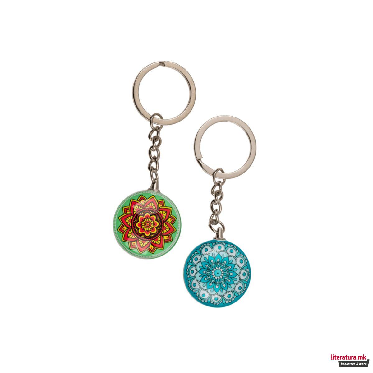 Приврзок за клучеви, Mandala, 6 дизајни 