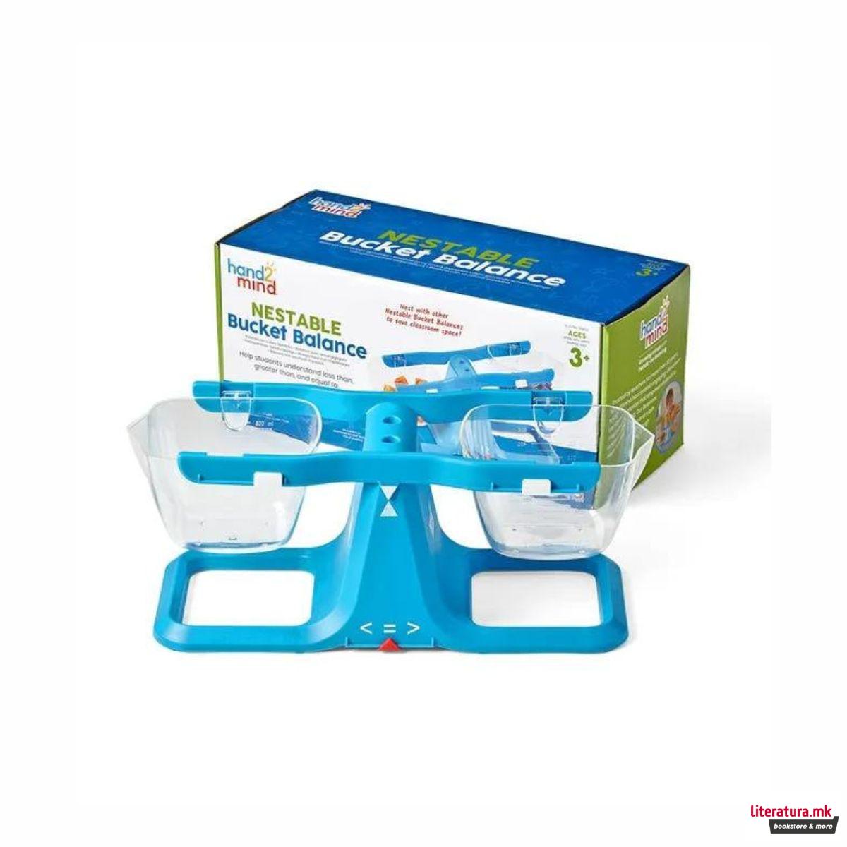 Едукативна играчка - Вага, Nestable Bucket Balance 