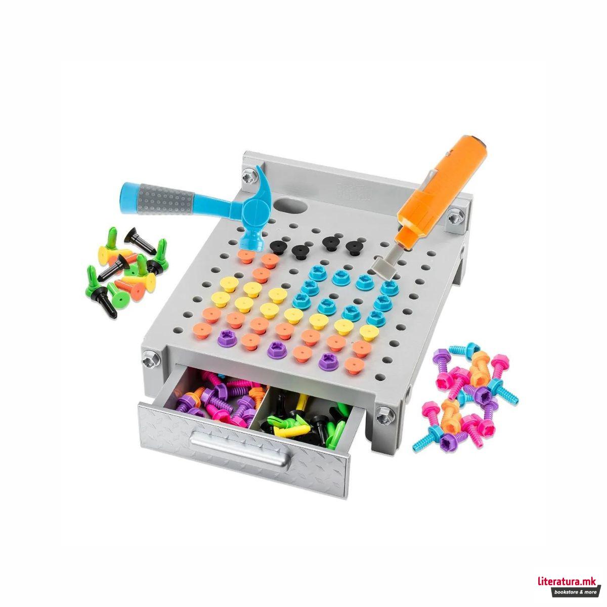 СТЕМ-сет - Работна маса, Design & Drill® My First Workbench 