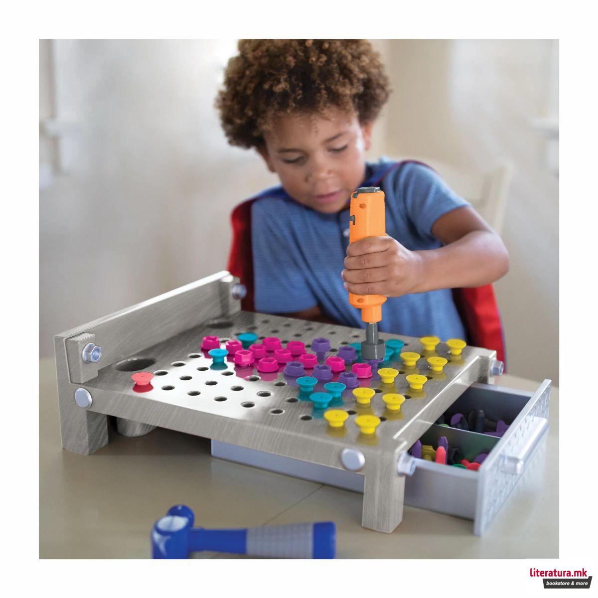 СТЕМ-сет - Работна маса, Design & Drill® My First Workbench 