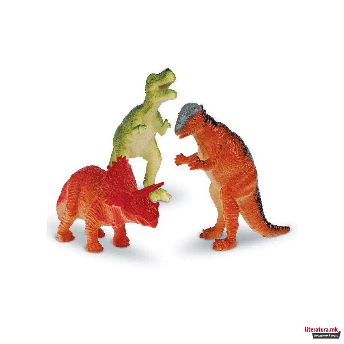 Сет фигури во тегличка - Диносауруси, Dinosaur Counters, 1/60 