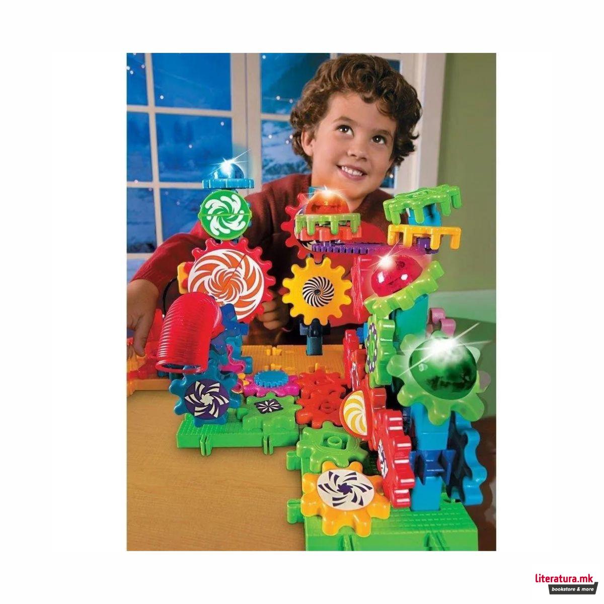 Сет за градба, Gears! Gears! Gears!® Lights & Action Motorized Building Set 