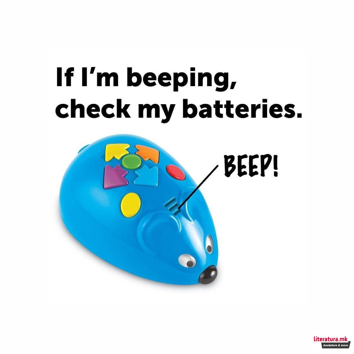 СТЕМ-сет Робот-Глувче, Learning Resources Code & Go Robot Mouse 