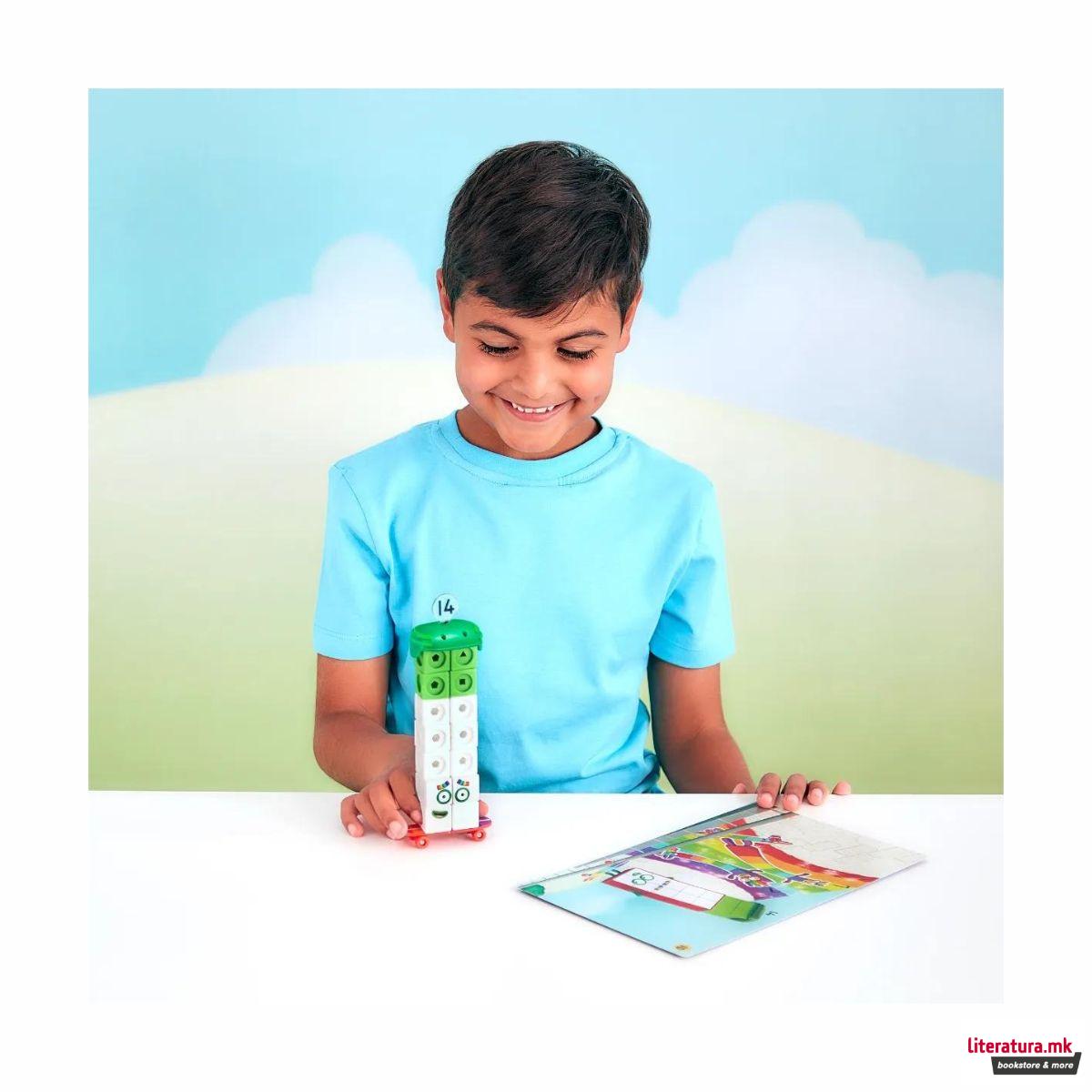 Сет со математички активности, MathLink® Cubes Numberblocks 11-20 