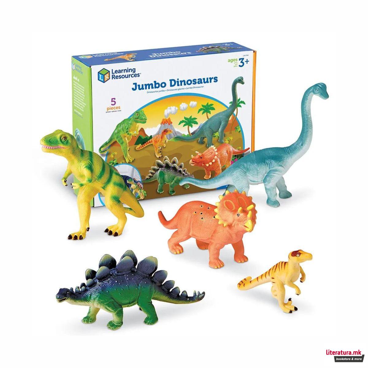 Сет фигури - Диносауруси, Jumbo Dinosaurs 