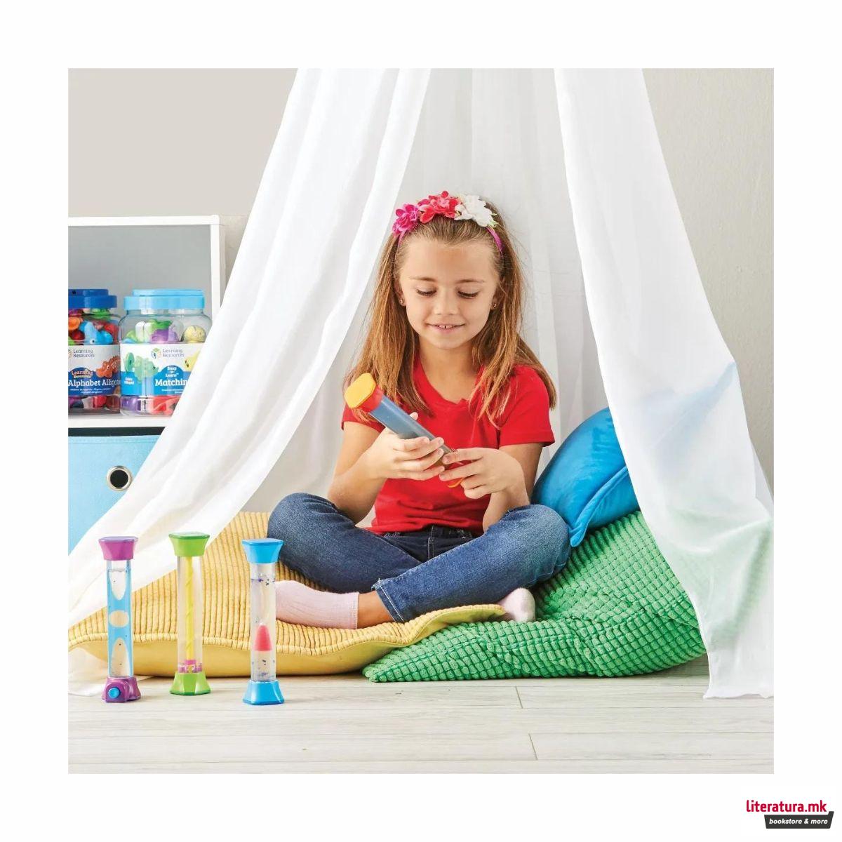 Сетилни туби, Sensory Fidget Tubes, сет од 4 