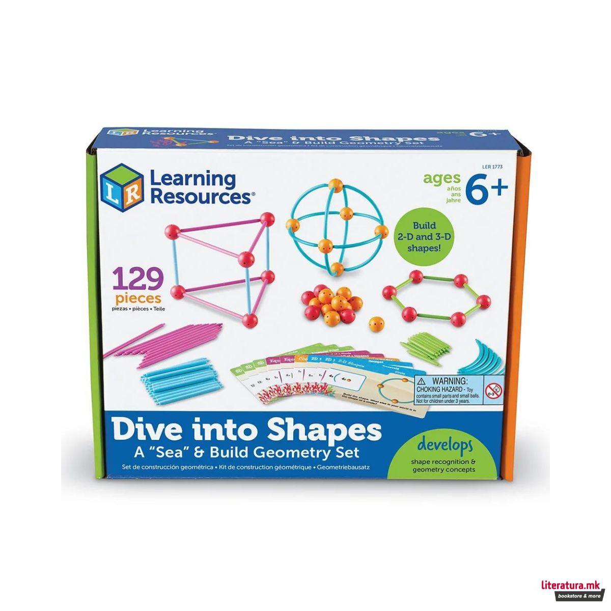 Геометриски сет за градба, Dive into Shapes!™ 