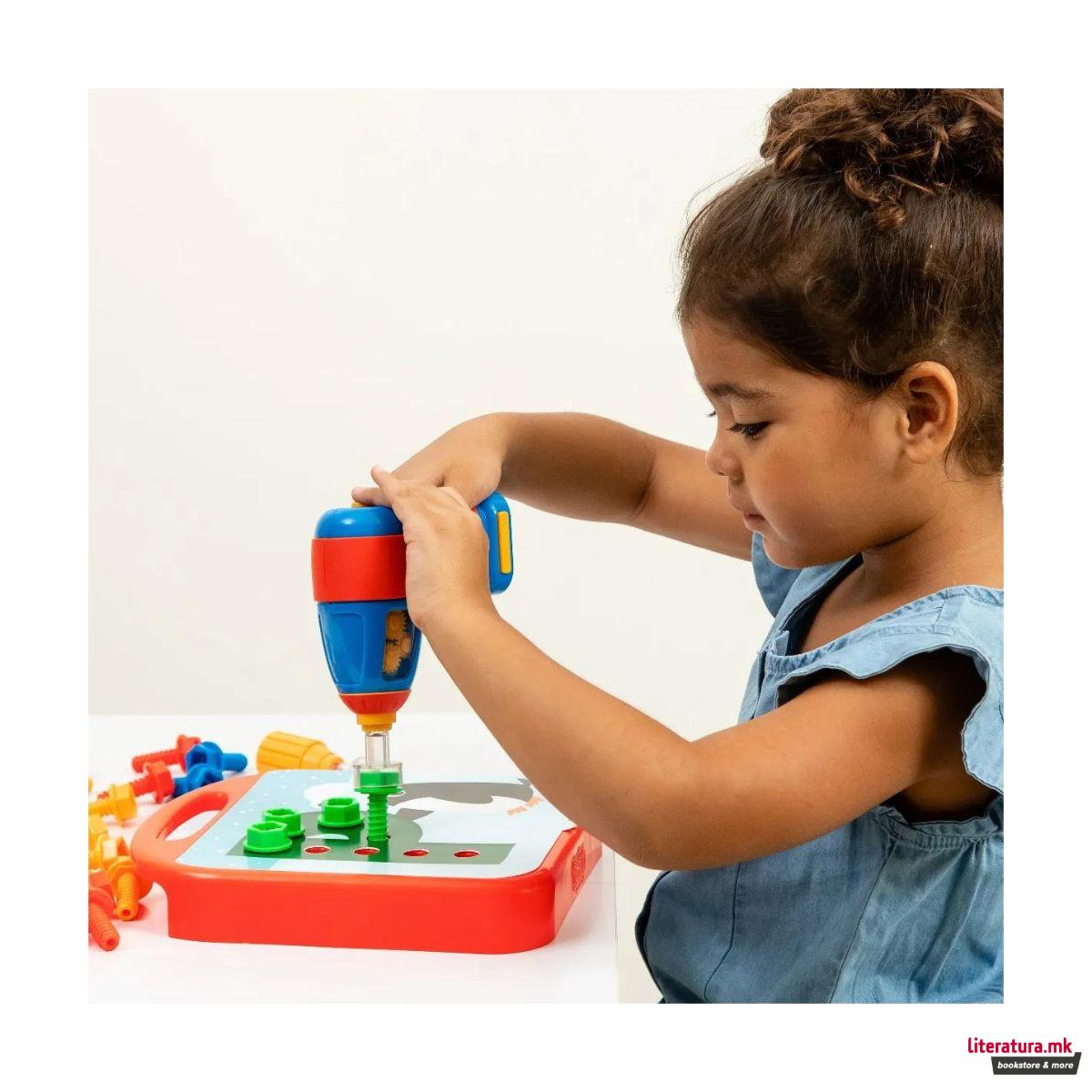 СТЕМ-сет - Букви и бројки, Design & Drill® ABCs & 123s 