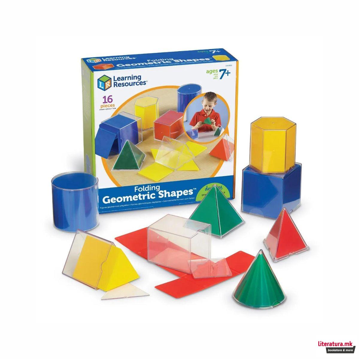 Геометриски фигури на преклопување, Folding Geometric Shapes™ - сет од 8 