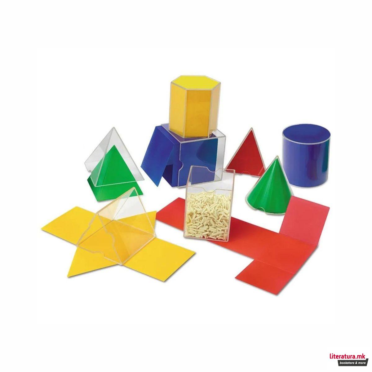 Геометриски фигури на преклопување, Folding Geometric Shapes™ - сет од 8 