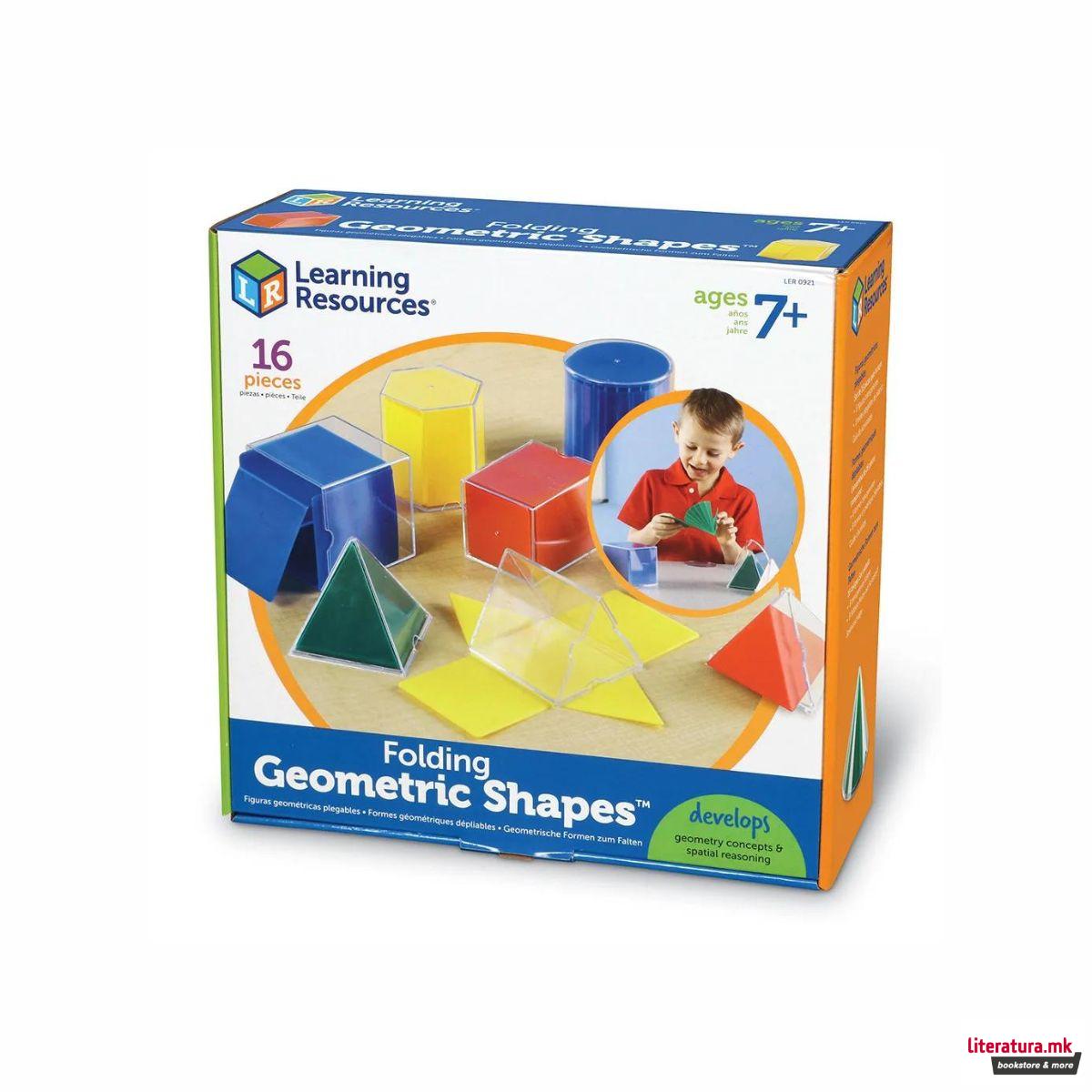 Геометриски фигури на преклопување, Folding Geometric Shapes™ - сет од 8 