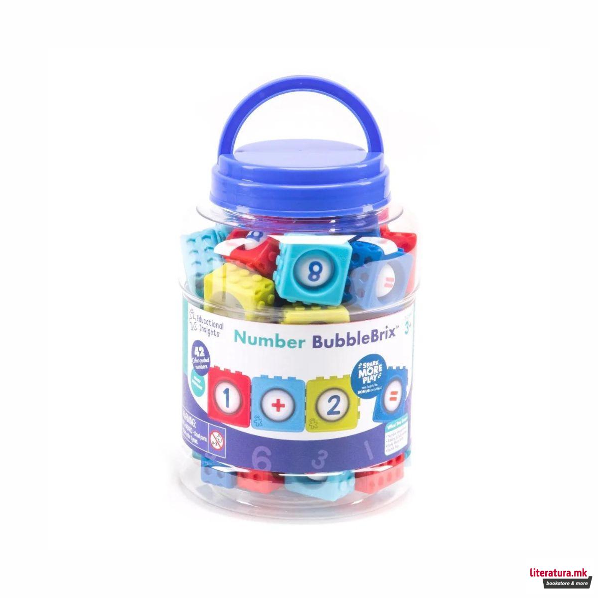 Едукативни коцки - Бројки, Number BubbleBrix™ 