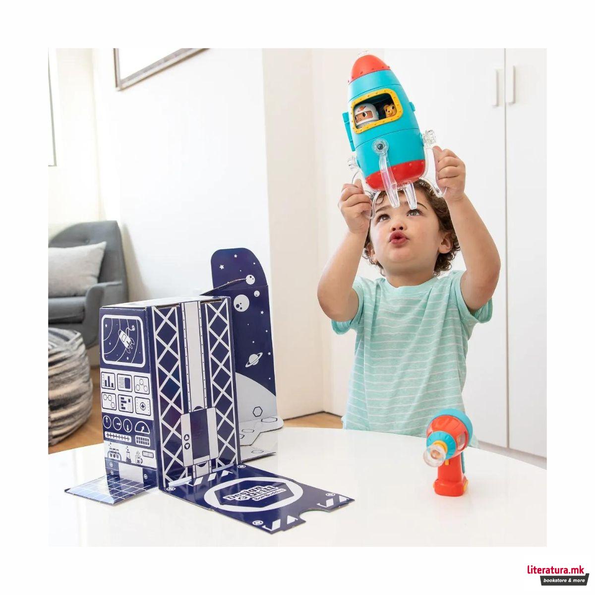 СТЕМ-сет - Ракета, Design & Drill® Bolt Buddies® Rocket 