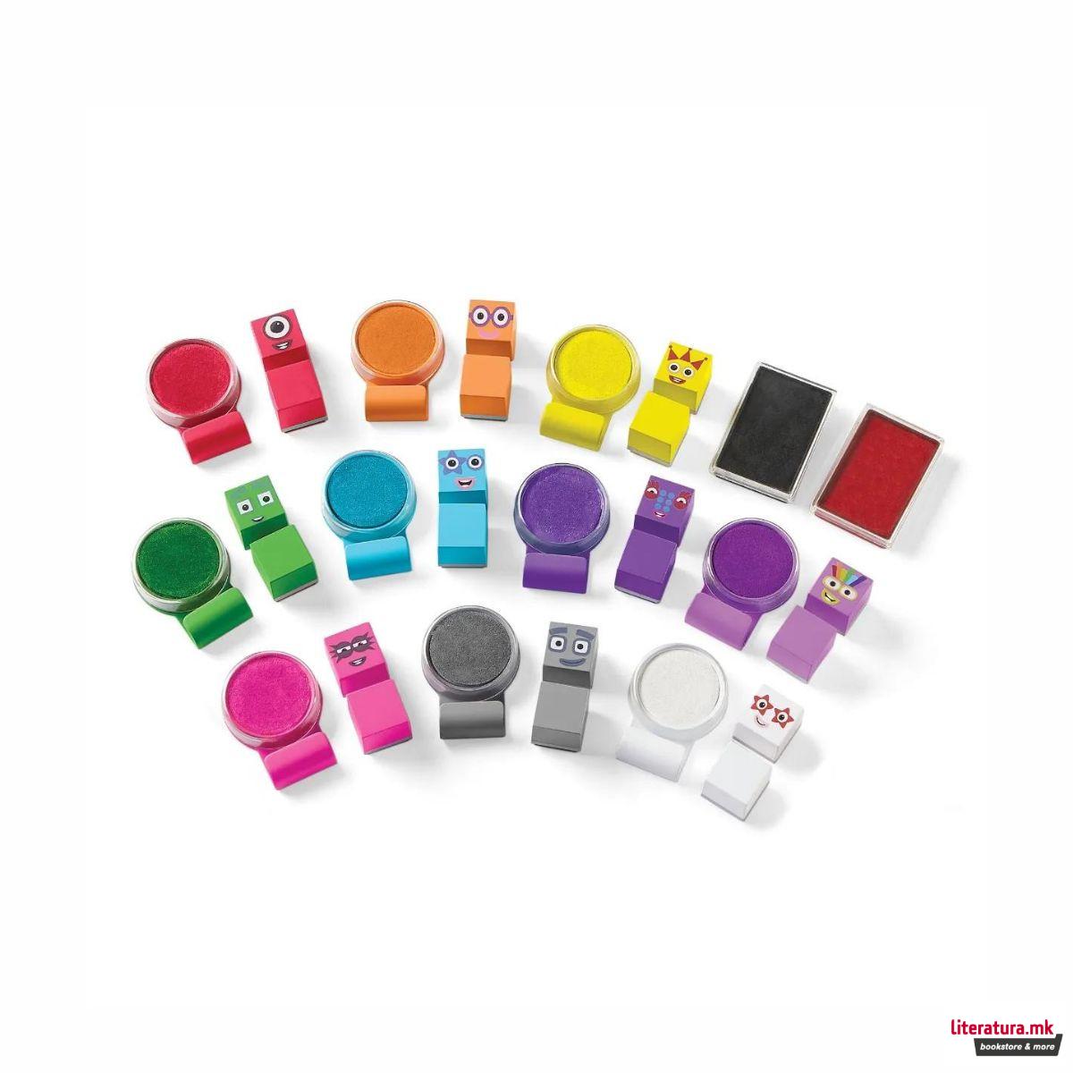 Креативен сет, Numberblocks Stampoline Park Stamp 