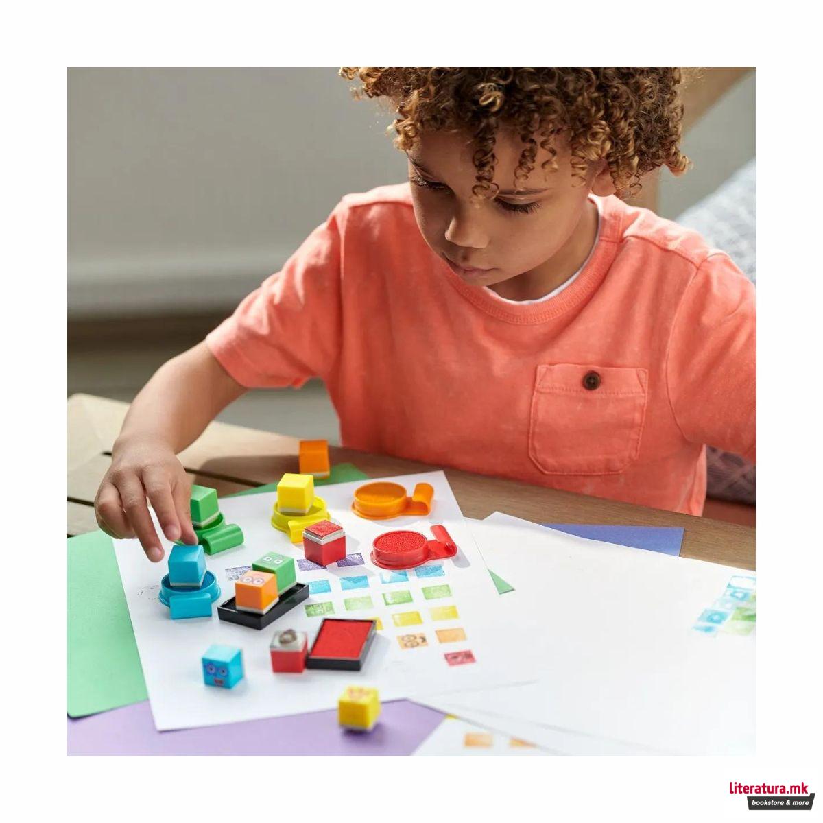 Креативен сет, Numberblocks Stampoline Park Stamp 