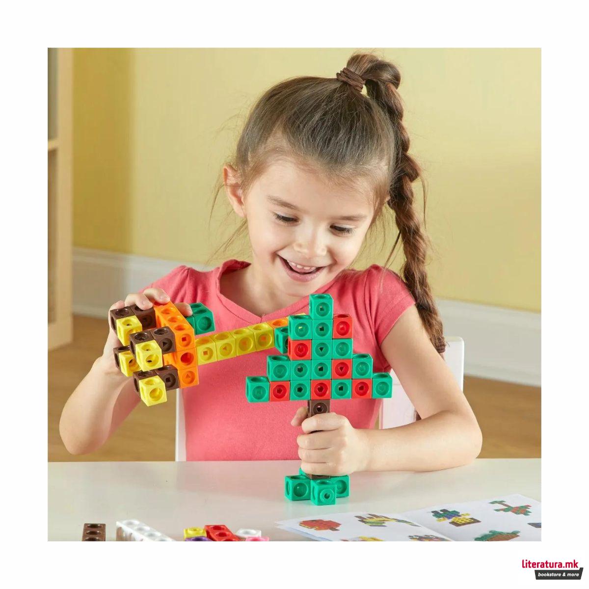 Коцки за градба, MathLink® Cubes Big Builders™ 