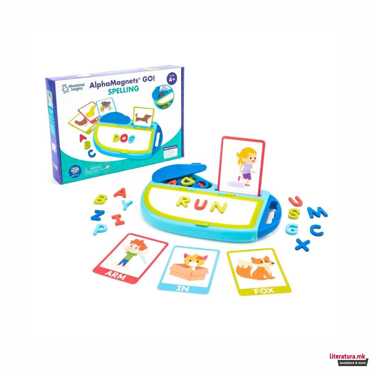 Едукативни магнети - Азбука, AlphaMagnets® GO! Spelling