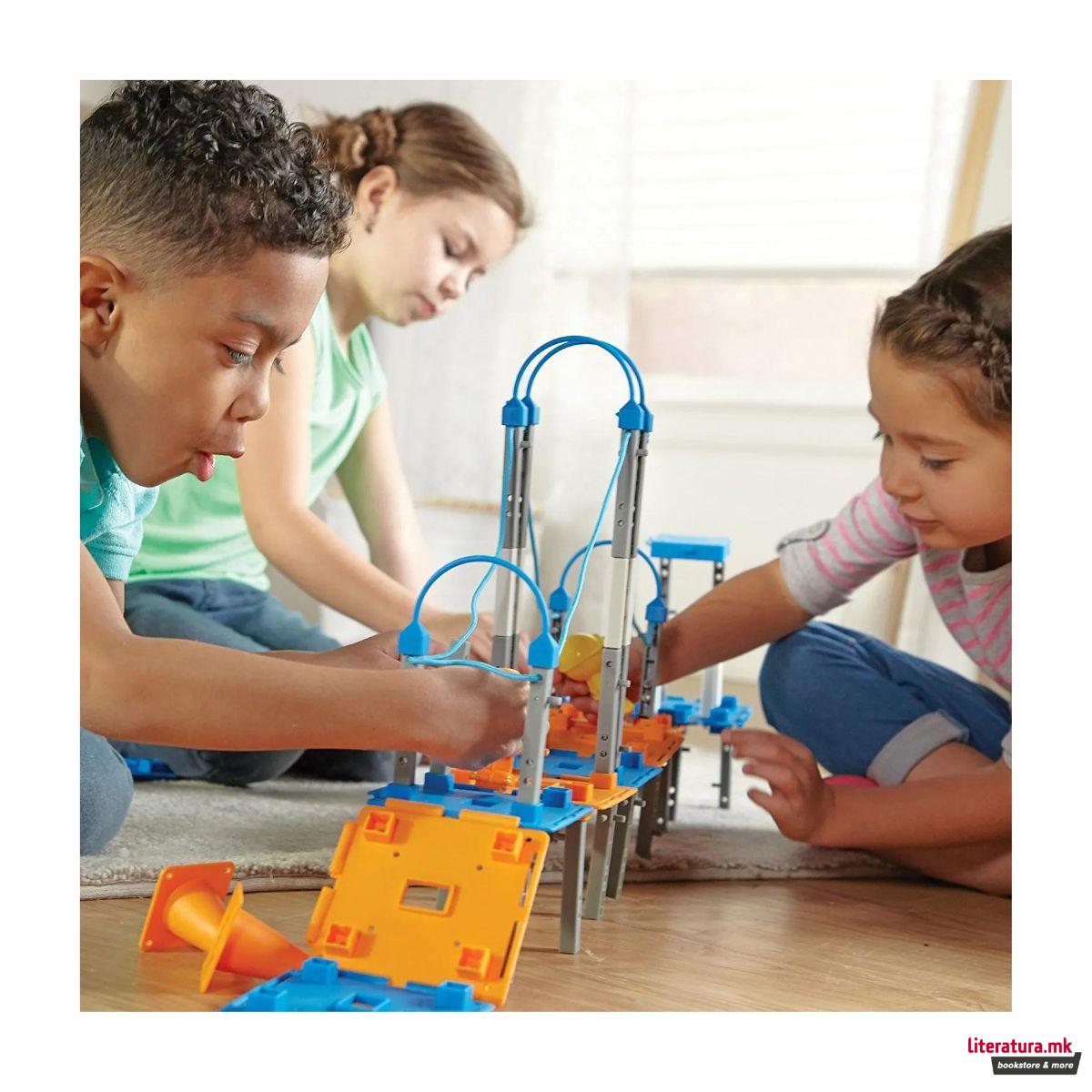 Сет за градба - Скејт-парк, Skate Park Engineering & Design Building Set 