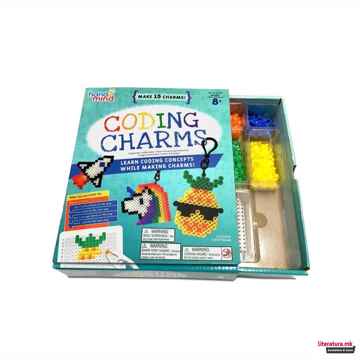 Едукативен сет за изработка, Coding Charms 