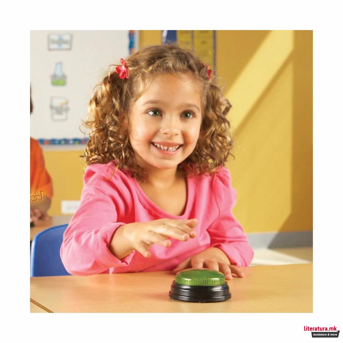 Сет тастери со светла и звуци, Lights and Sounds Buzzers, 1/4 