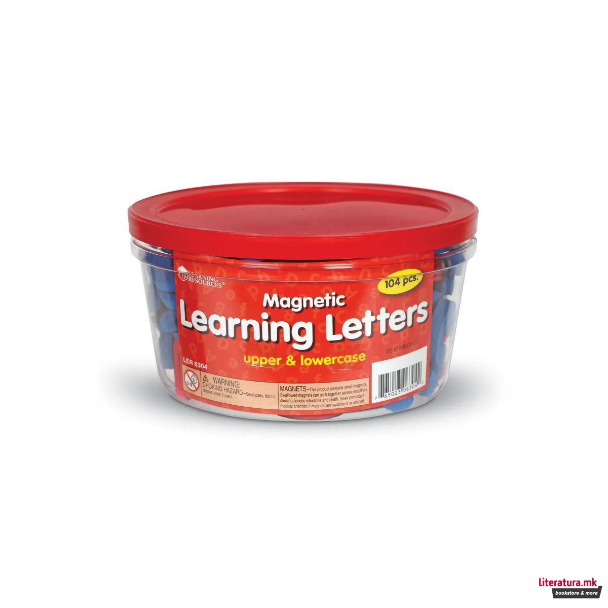 Меки магнетни букви, Soft Foam Magnetic Learning Letters, 1/104 