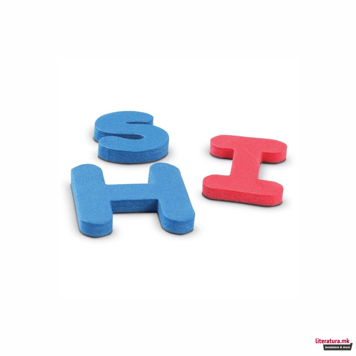 Меки магнетни букви, Soft Foam Magnetic Learning Letters, 1/104 