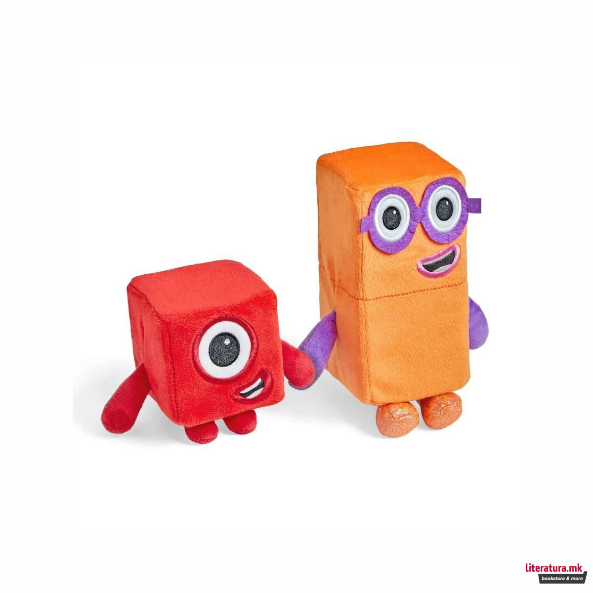 Плишани играчки, Numberblocks One And Two Playful Pals 
