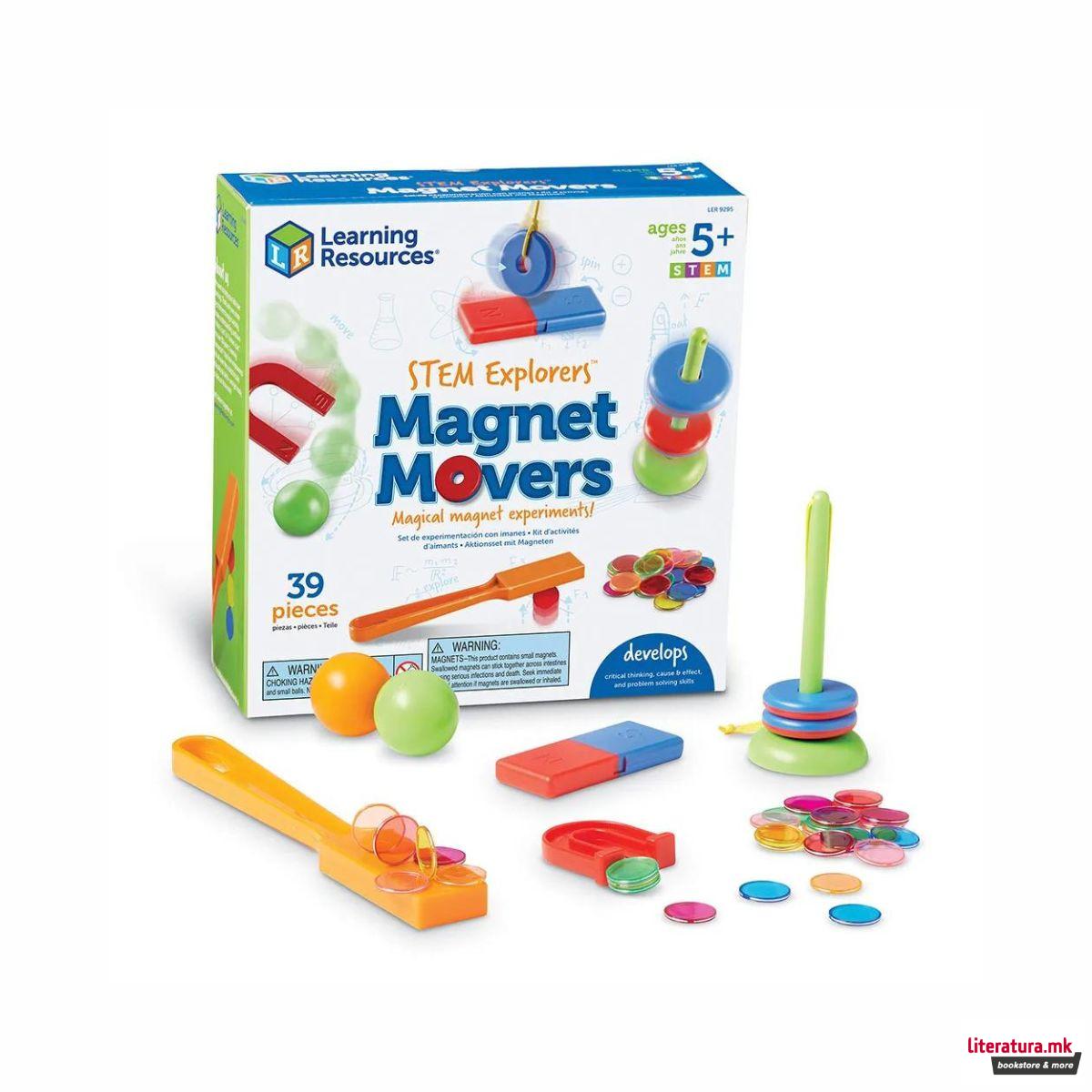 СТЕМ-сет, STEM Explorers™ Magnet Movers 