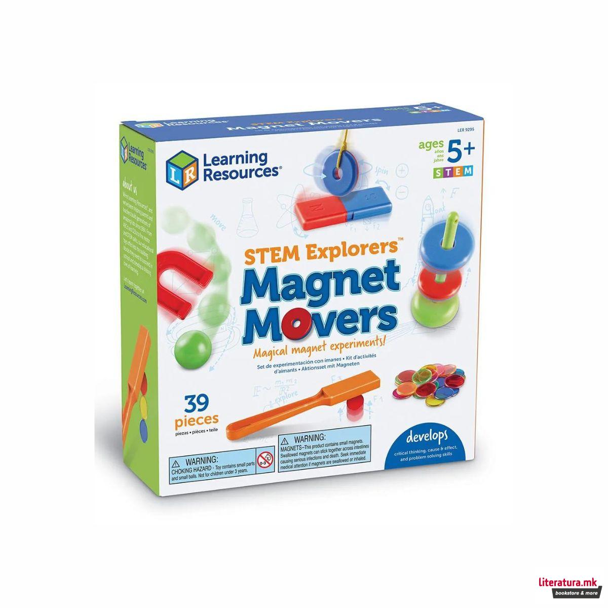 СТЕМ-сет, STEM Explorers™ Magnet Movers 