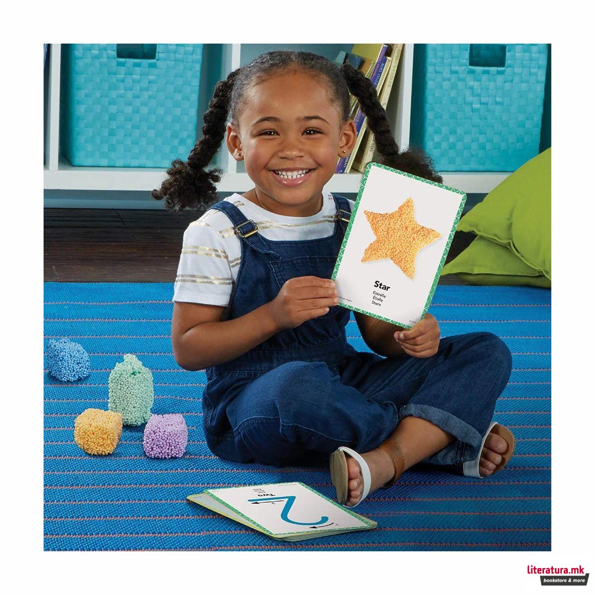 Сет за моделирање и учење - Бројки, Playfoam® Shape & Learn Number Set 