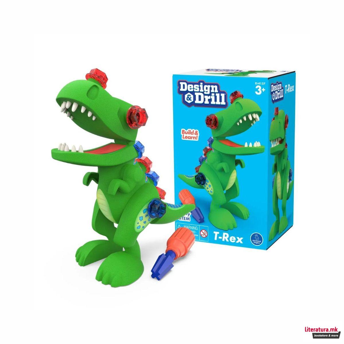 СТЕМ-сет - Т-Рекс, Design & Drill® T-Rex 