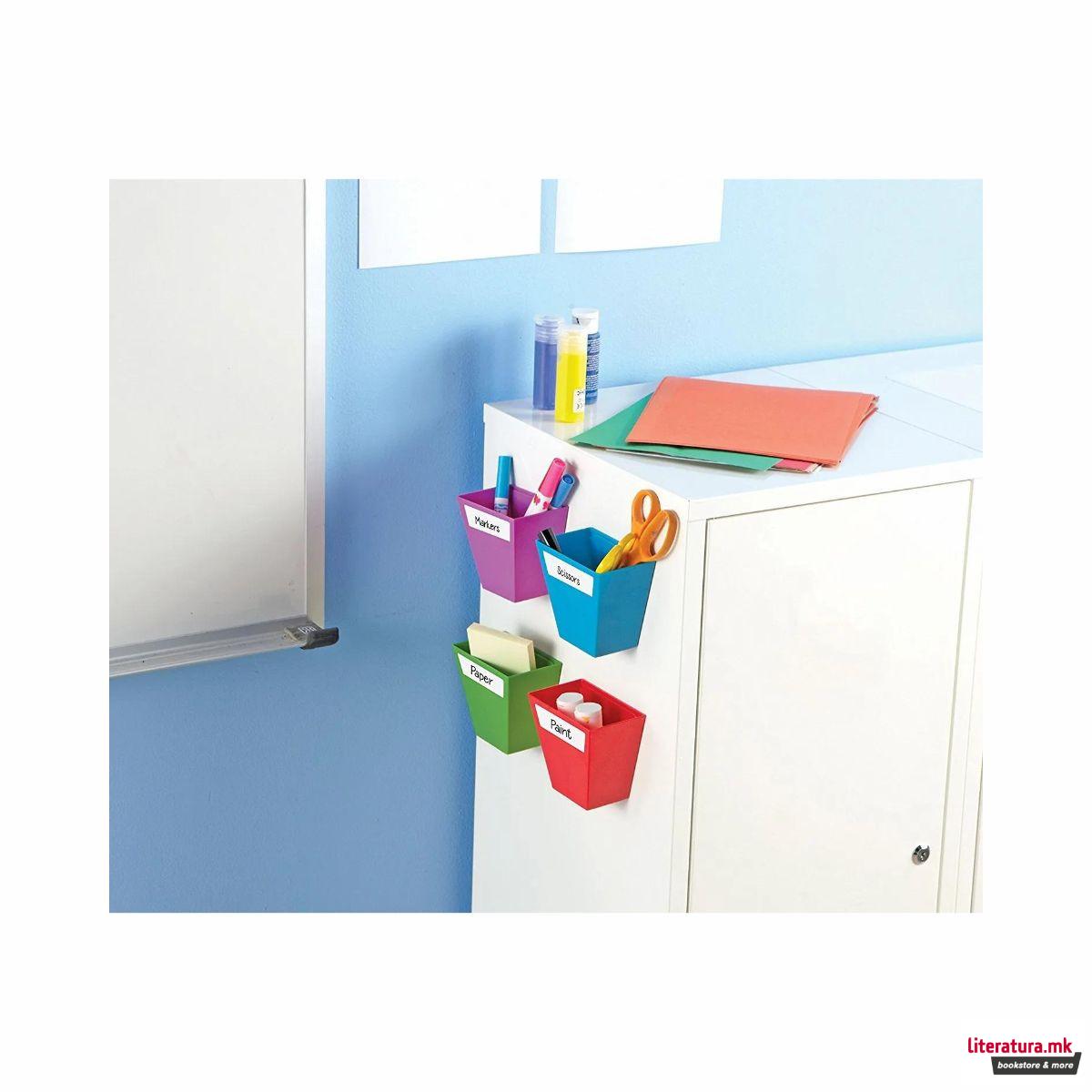 Магнетни организери, Magnetic Create-a-Space™ Storage Boxes, сет од 4 