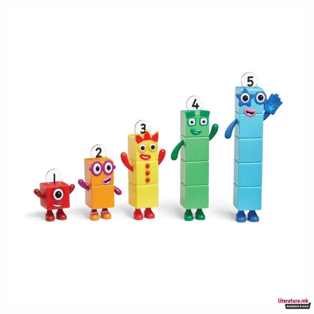 Сет фигури, Numberblocks Friends One to Five