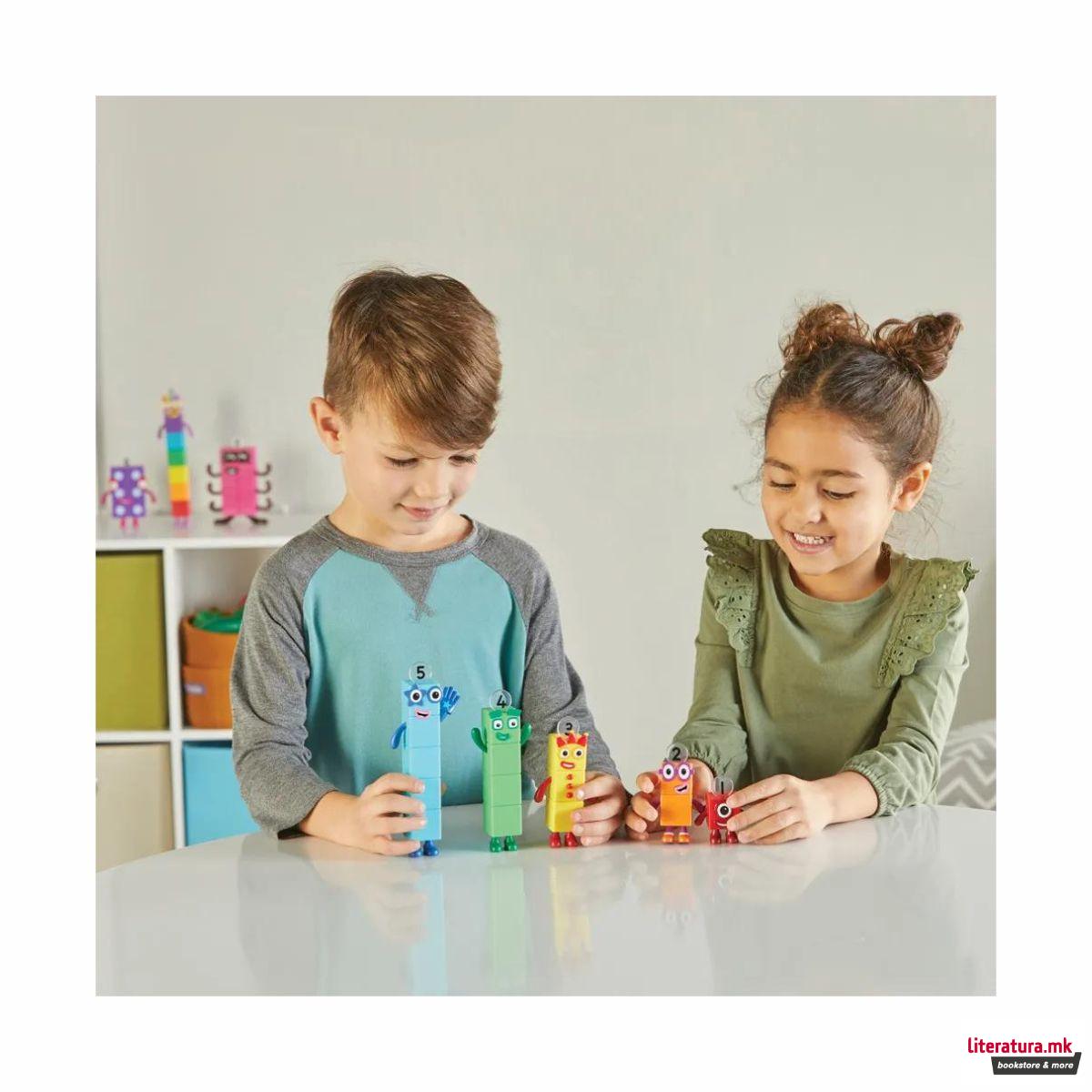 Сет фигури, Numberblocks Friends One to Five