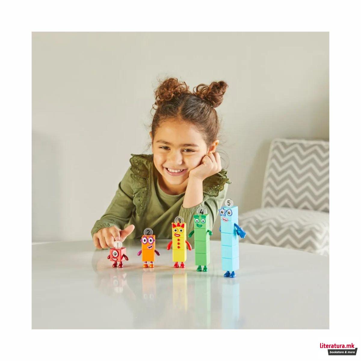 Сет фигури, Numberblocks Friends One to Five