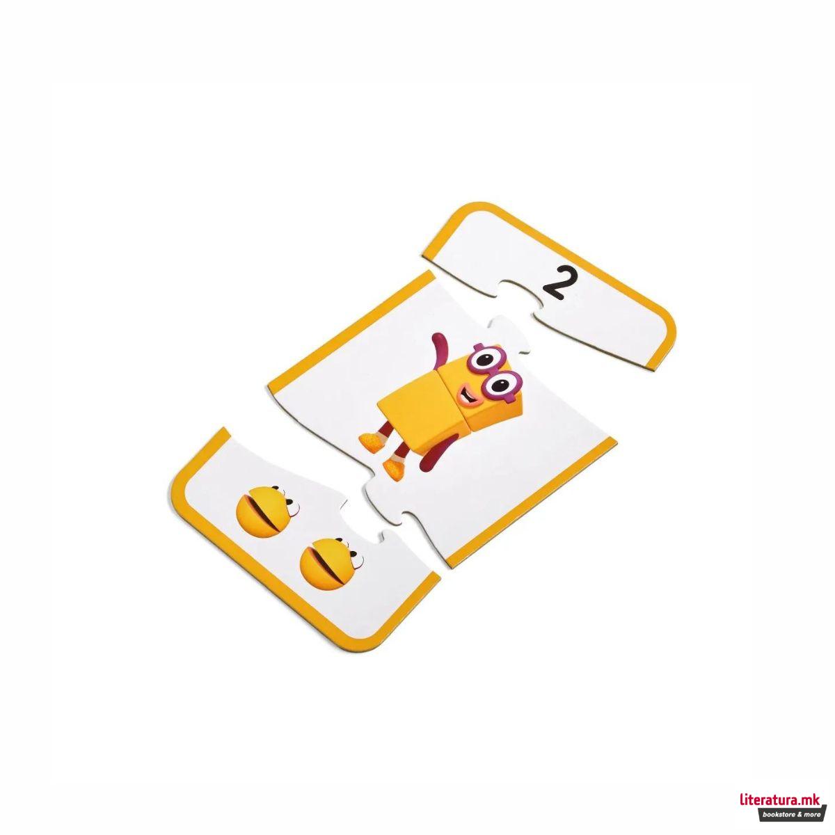 Сет едукативни сложувалки - Броење, Numberblocks: Counting 