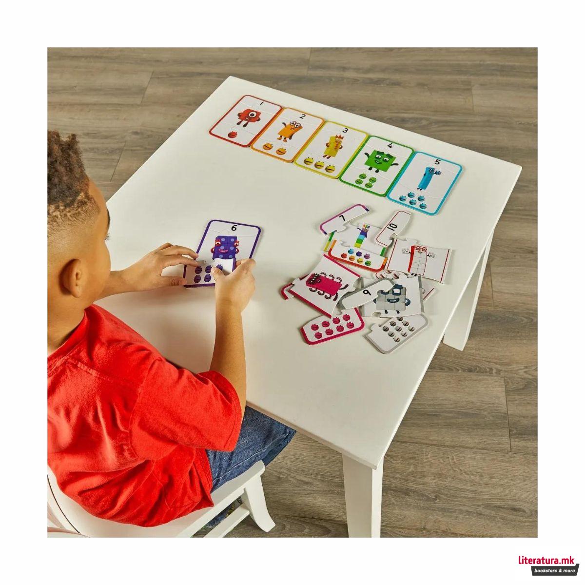 Сет едукативни сложувалки - Броење, Numberblocks: Counting 