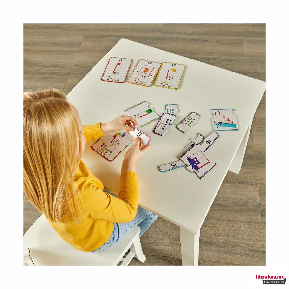 Сет едукативни сложувалки - Броење, Numberblocks: Counting 