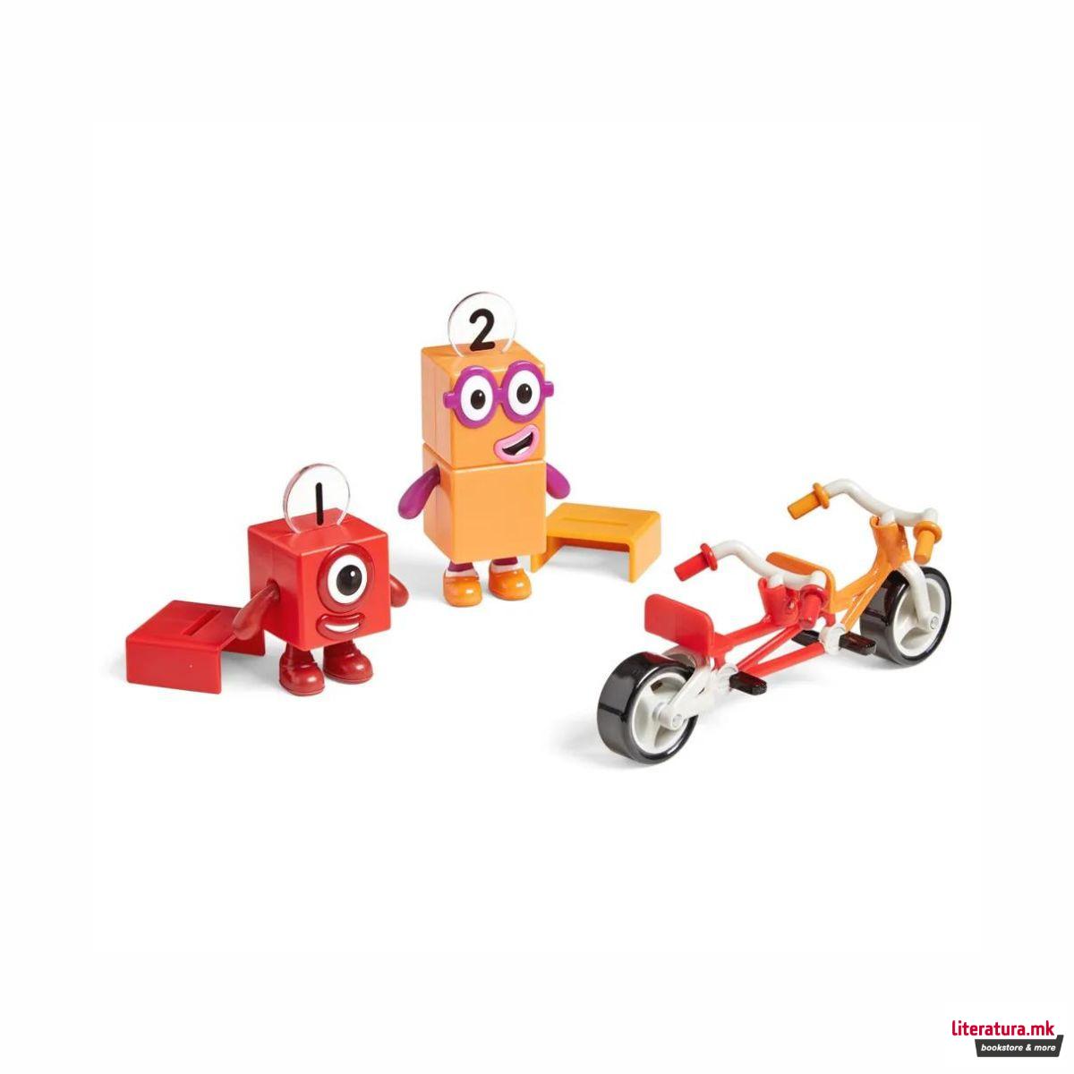 Сет фигури, Numberblocks One and Two Bike Adventure 