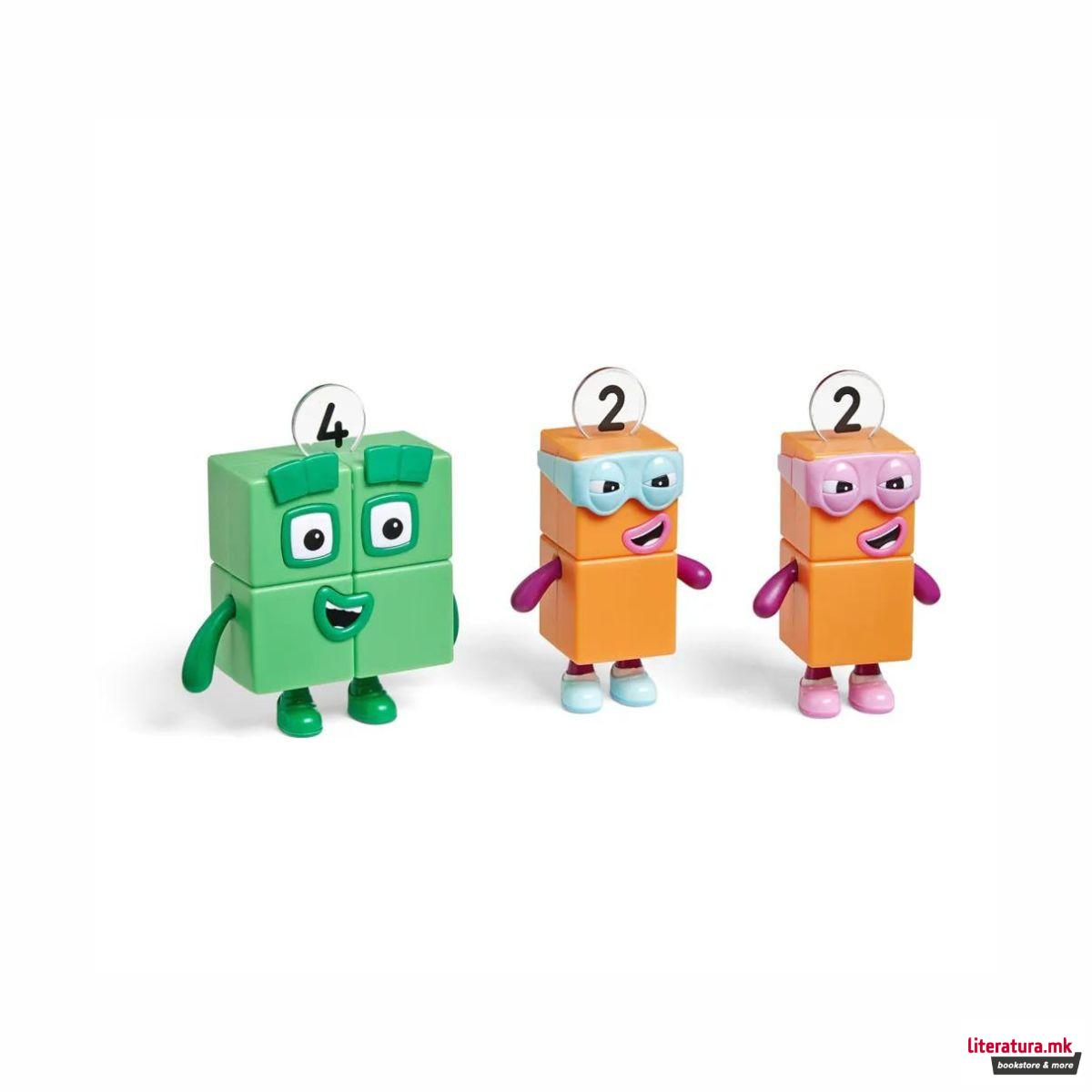 Сет фигури, Numberblock Four and the Terrible Twos