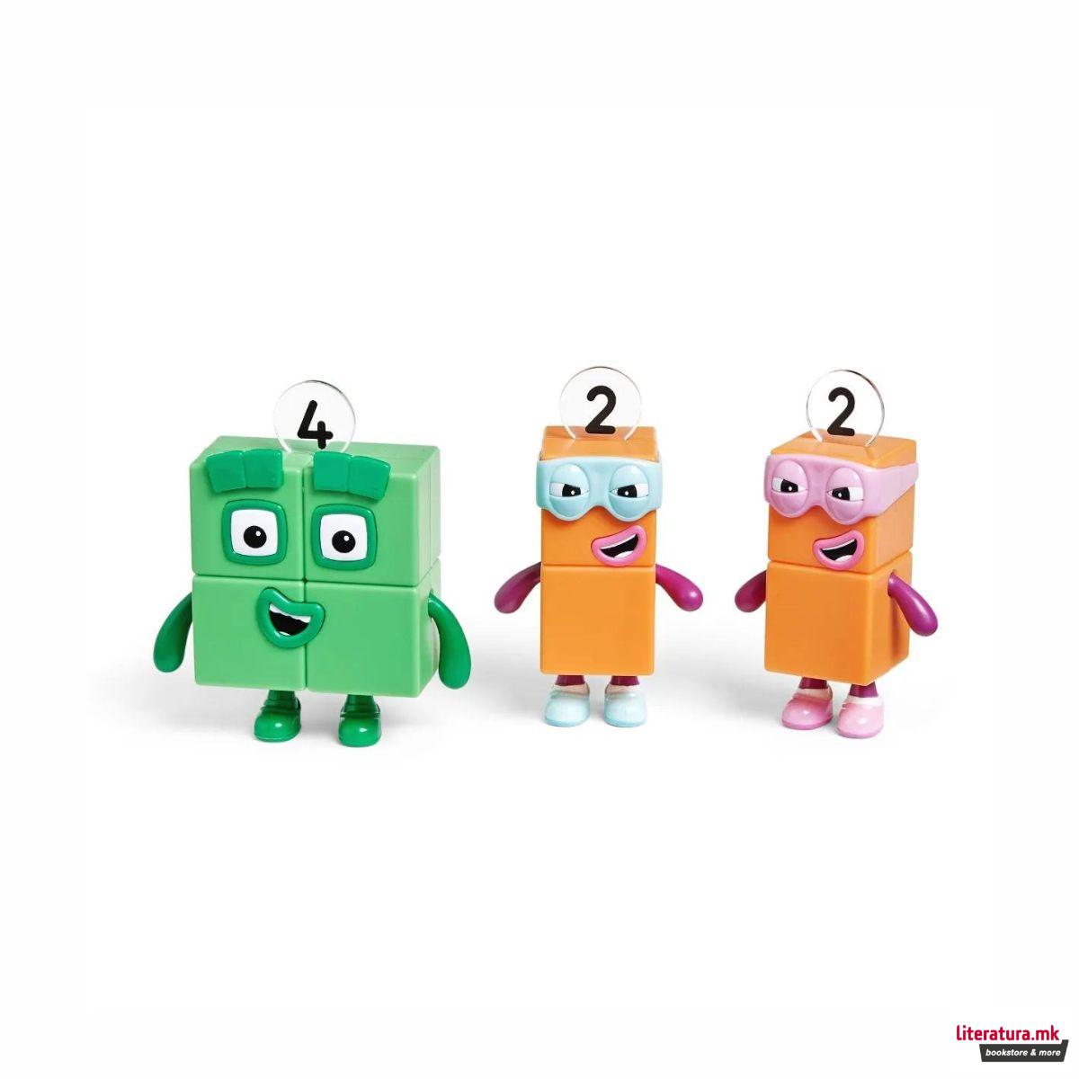 Сет фигури, Numberblock Four and the Terrible Twos